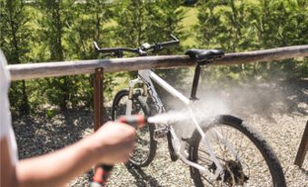 At Residence Montani, you can wash your bike